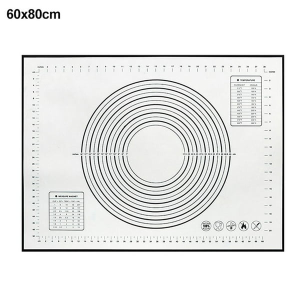 Details about Silicone Pastry Mat Non Slip with Measurement Fondant Counter Dough Rolling Mat Details about Silicone Pastry Mat Non Slip with Measurement Fondant Counter Dough Rolling Mat